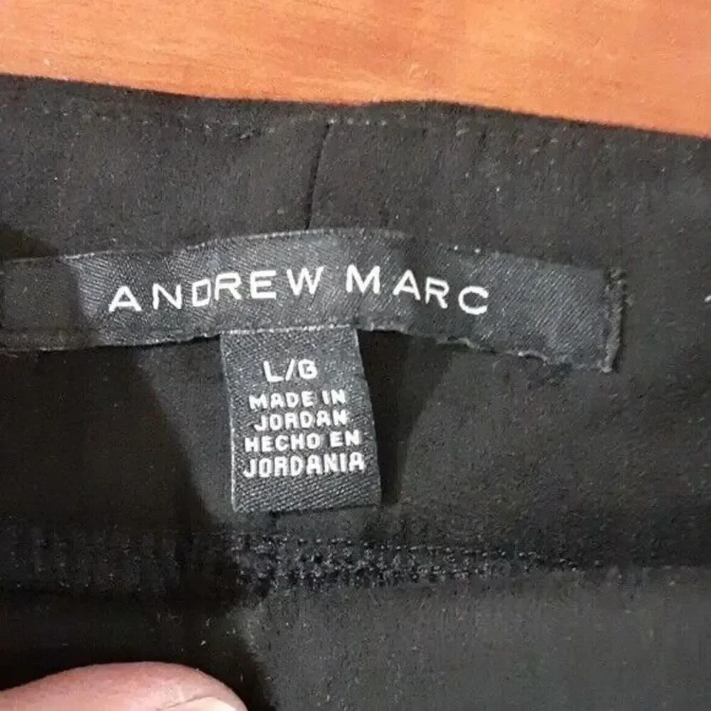 Andrew Marc pants women's size Large black  New - Picture 6 of 14